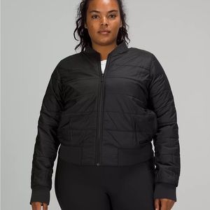 Lululemon bomber jacket - reversible